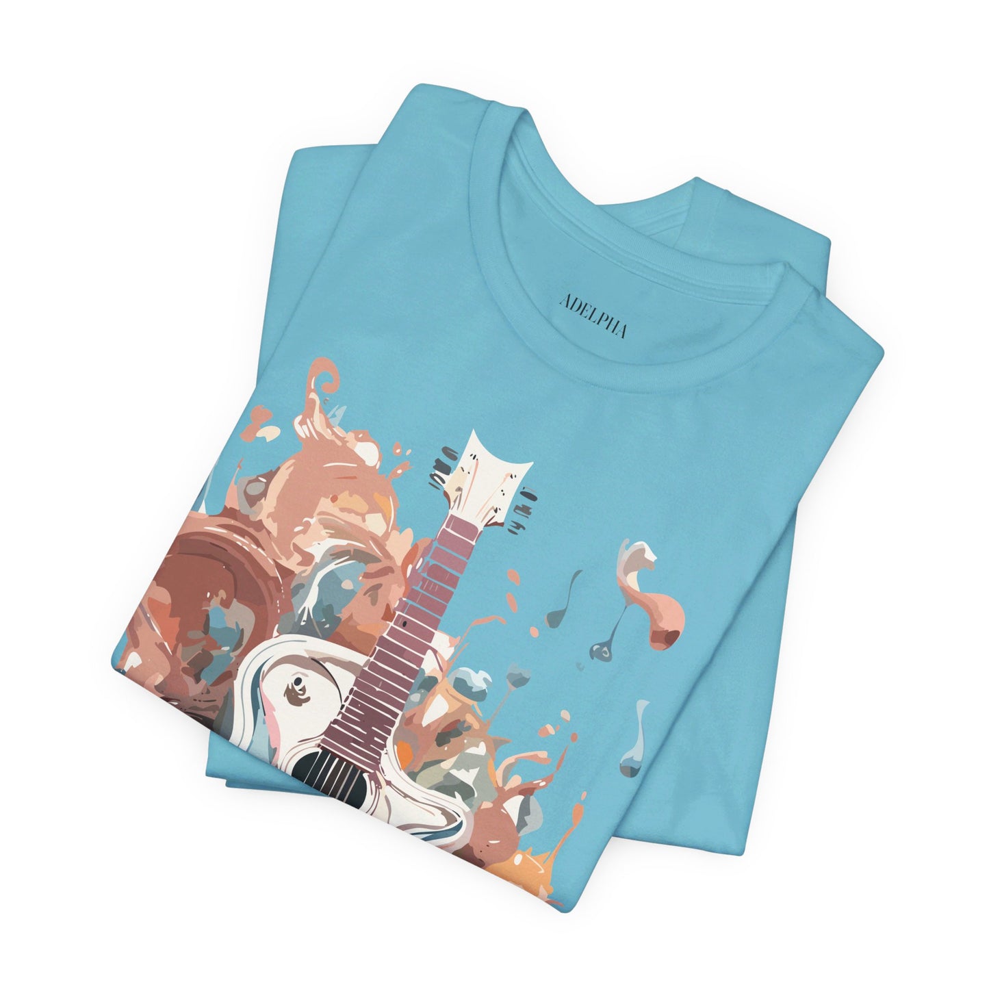 T-shirt en coton naturel - Collection Musique