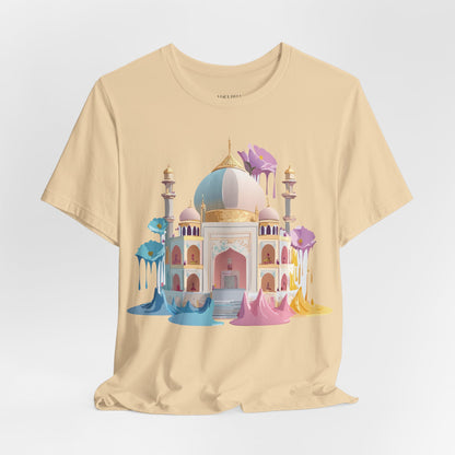 Natural Cotton Tee Shirt - Bukhara, Uzbekistan Printify