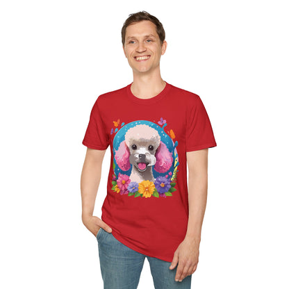 Dog Shirt With Animals Unisex Softstyle Tee 100 Percent Cotton Gildan 64000