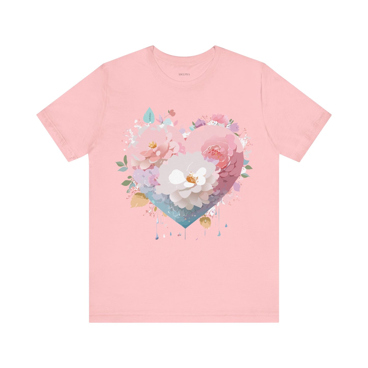 T-shirt en coton naturel - Collection Love story