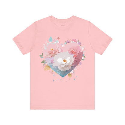 Natural Cotton Tee Shirt - Love story Collection Printify