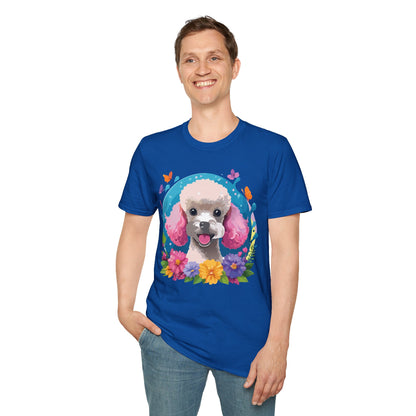 Dog Shirt With Animals Unisex Softstyle Tee 100 Percent Cotton Gildan 64000
