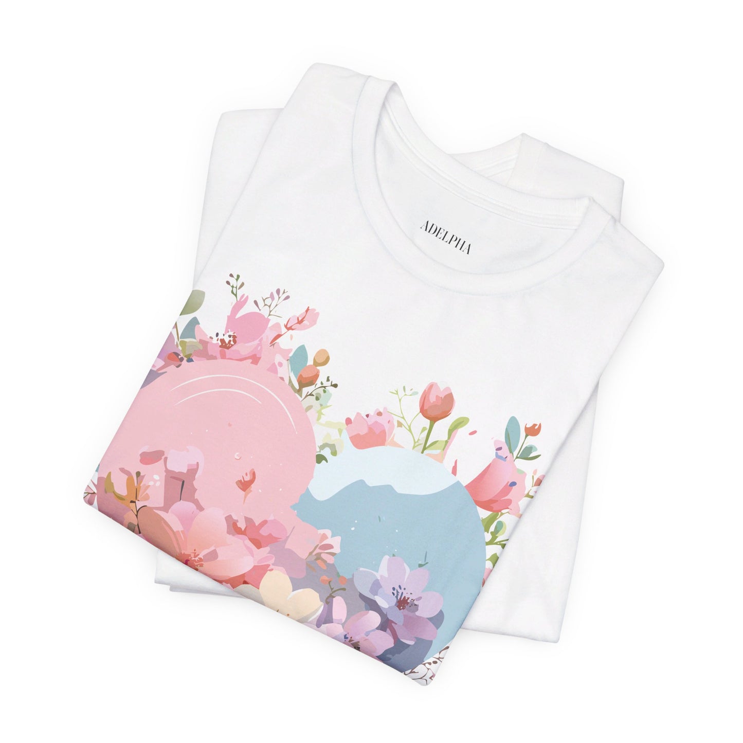 Natural Cotton Tee Shirt - Love story Collection