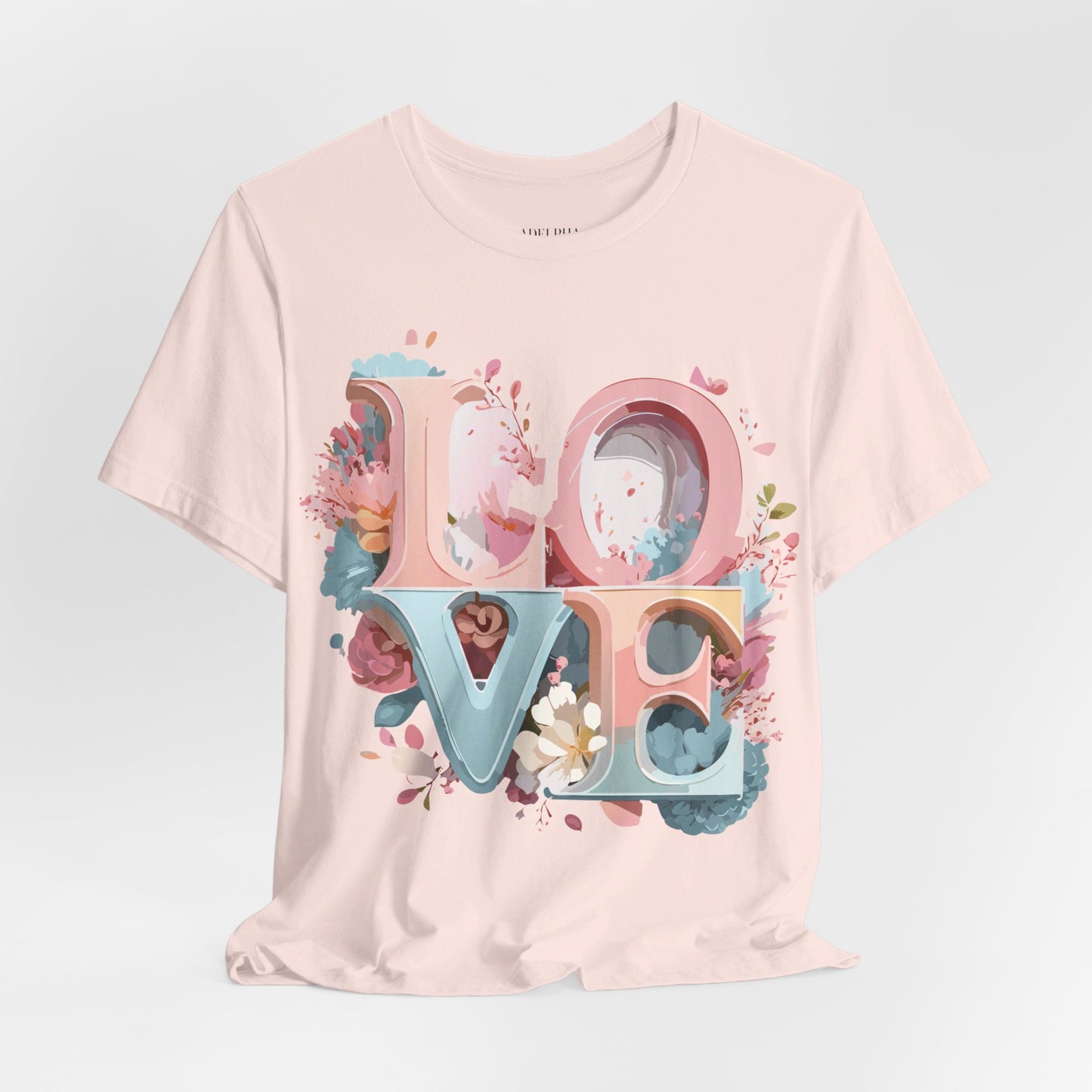 Natural Cotton Tee Shirt - Love story Collection