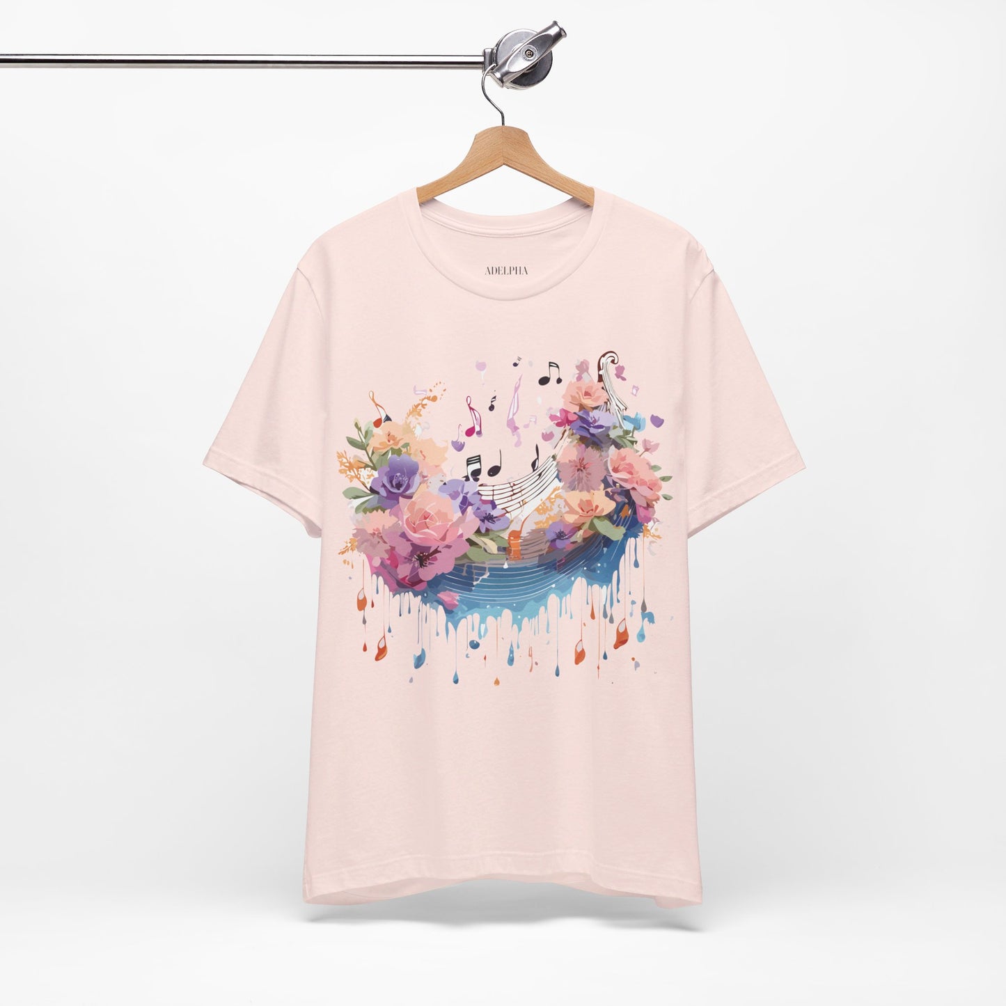 Natural Cotton Tee Shirt - Music collection