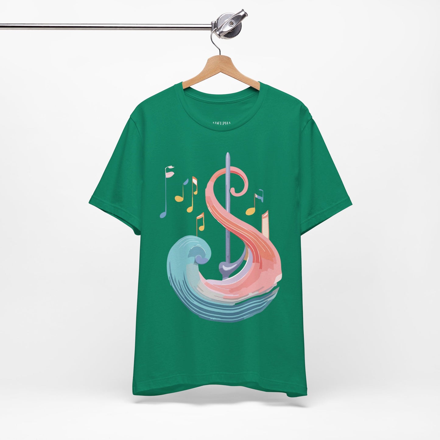 Natural Cotton Tee Shirt - Music Collection