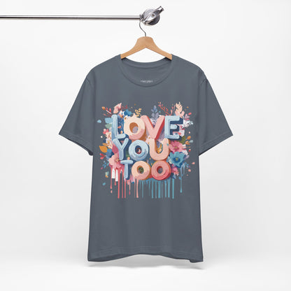 Natural Cotton Tee Shirt - Love Story Collection Printify