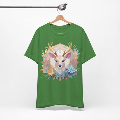 Natural Cotton Tee Shirt - Medallion Collection Printify