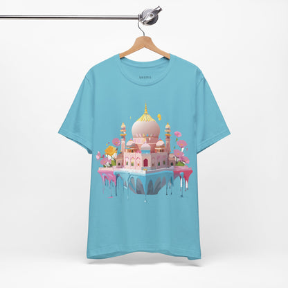 Natural Cotton Tee Shirt - Bukhara, Uzbekistan Printify