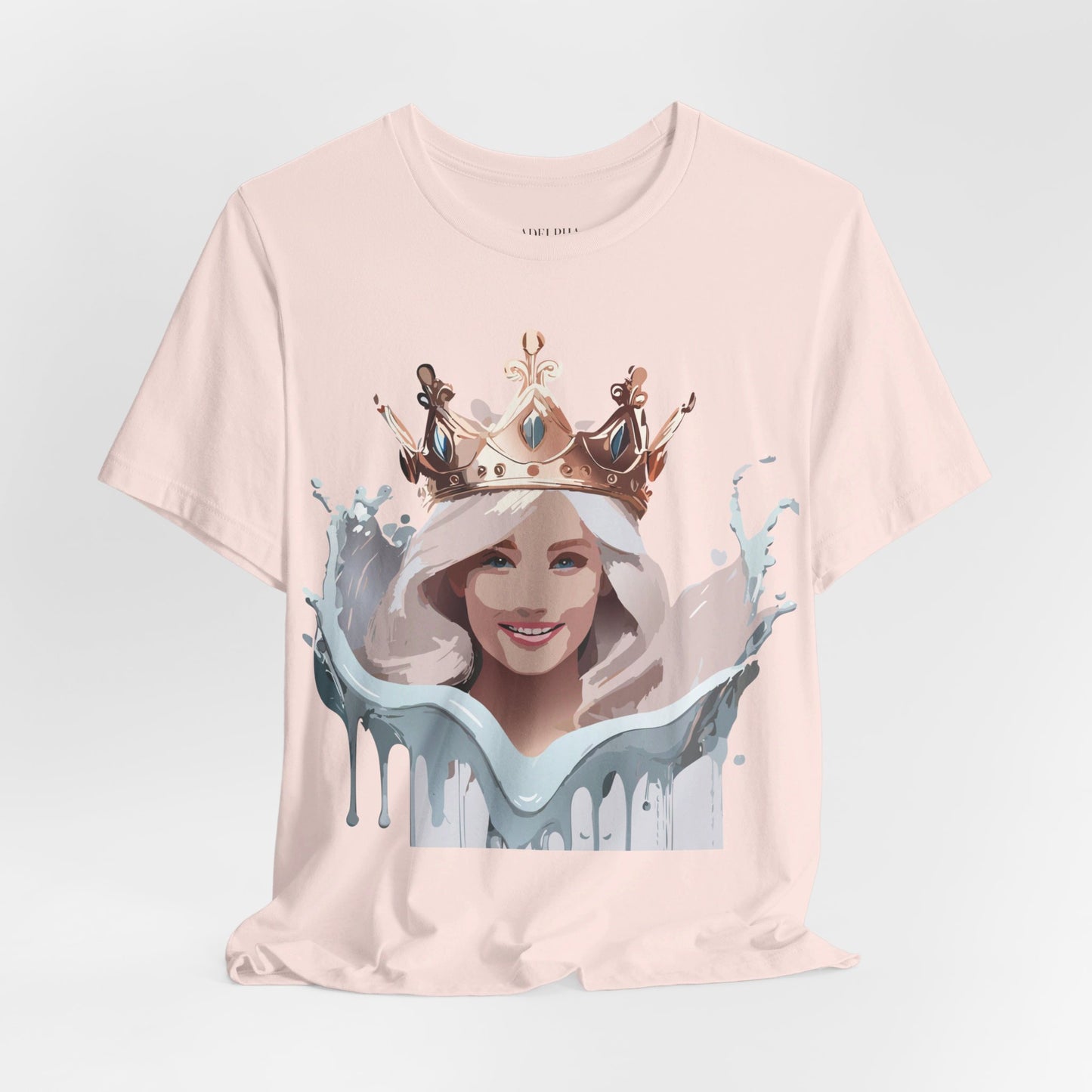 T-shirt en coton naturel - Collection Queen