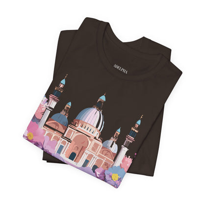 Natural Cotton Tee Shirt - Beautiful Places Collection - Venice Printify