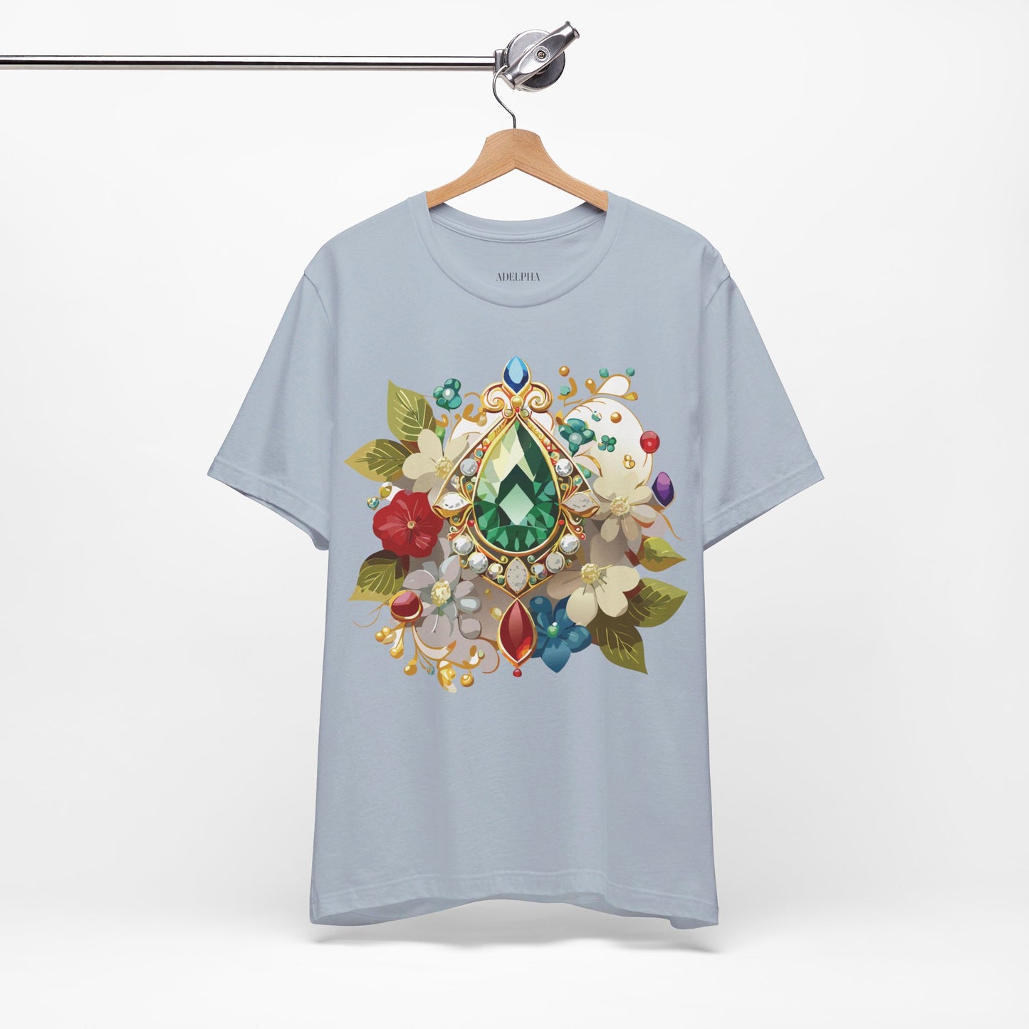 T-Shirt aus natürlicher Baumwolle – Queen Collection