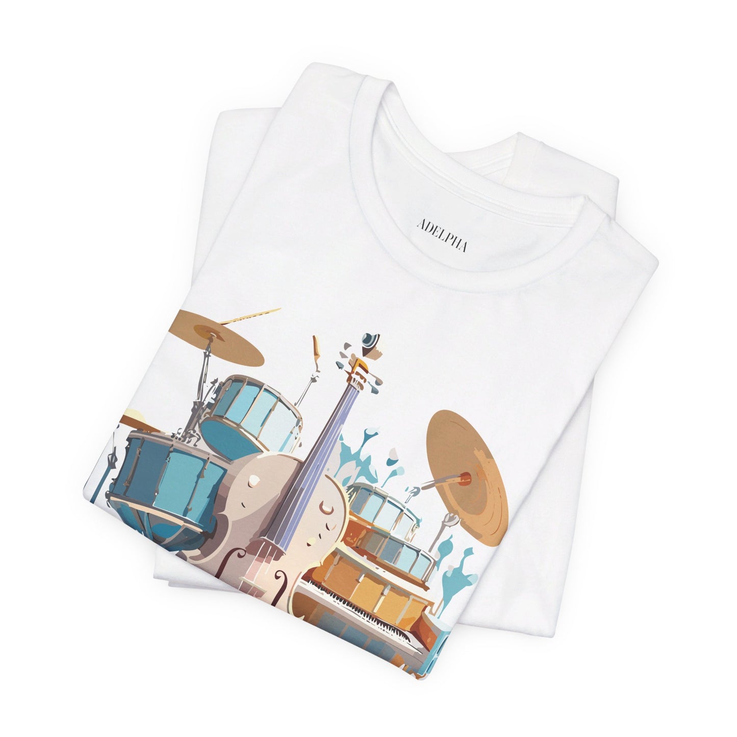 Natural Cotton Tee Shirt - Music collection