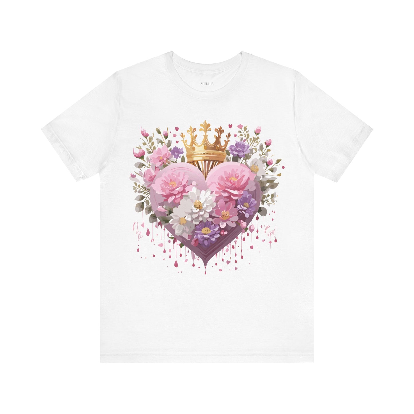 Natural Cotton Tee Shirt - Love story Collection