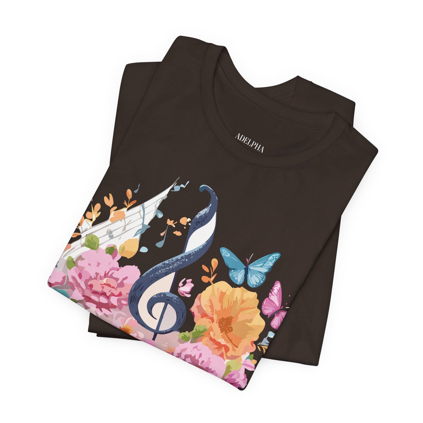 Natural Cotton Tee Shirt - Music Collection