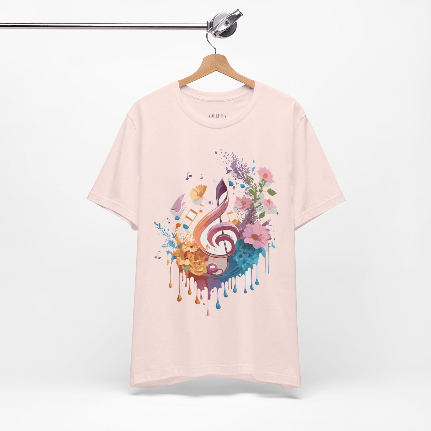 T-shirt en coton naturel - Collection Musique