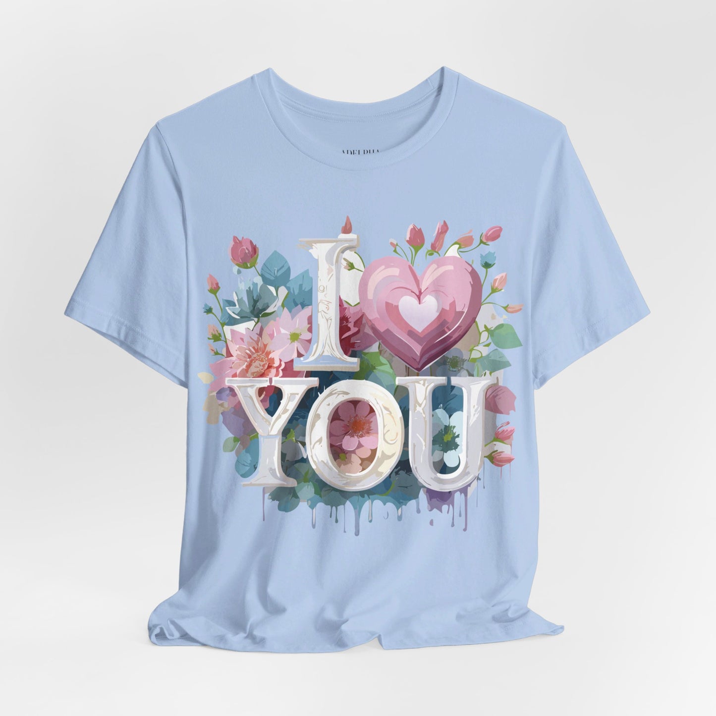 Natural Cotton Tee Shirt - Love story Collection