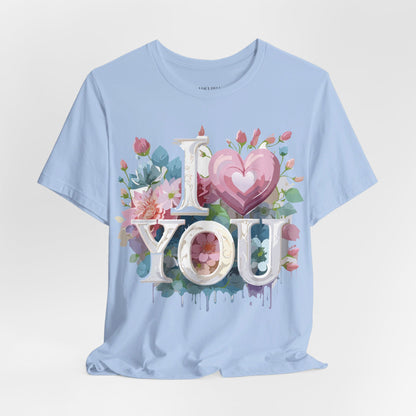 Natural Cotton Tee Shirt - Love story Collection Printify