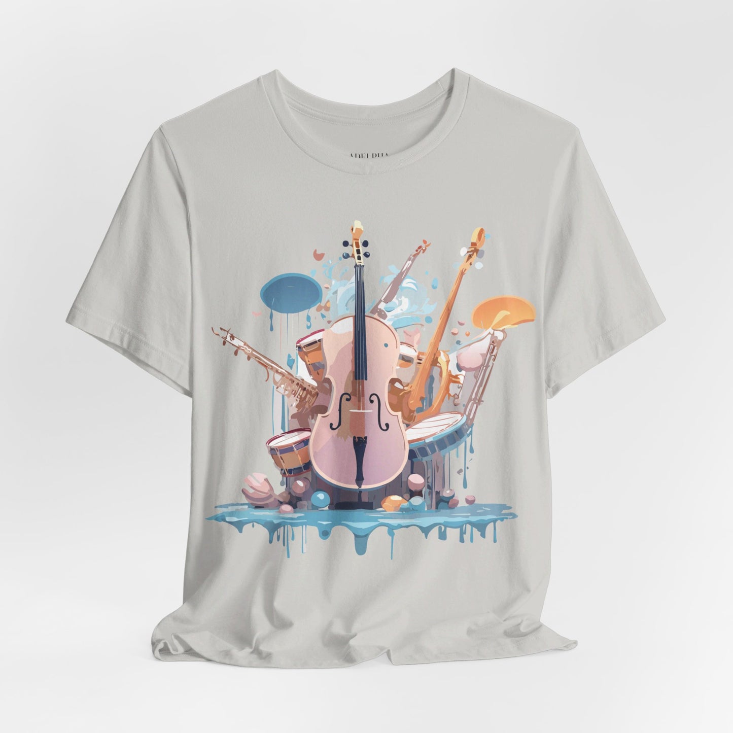 Natural Cotton Tee Shirt - Music collection