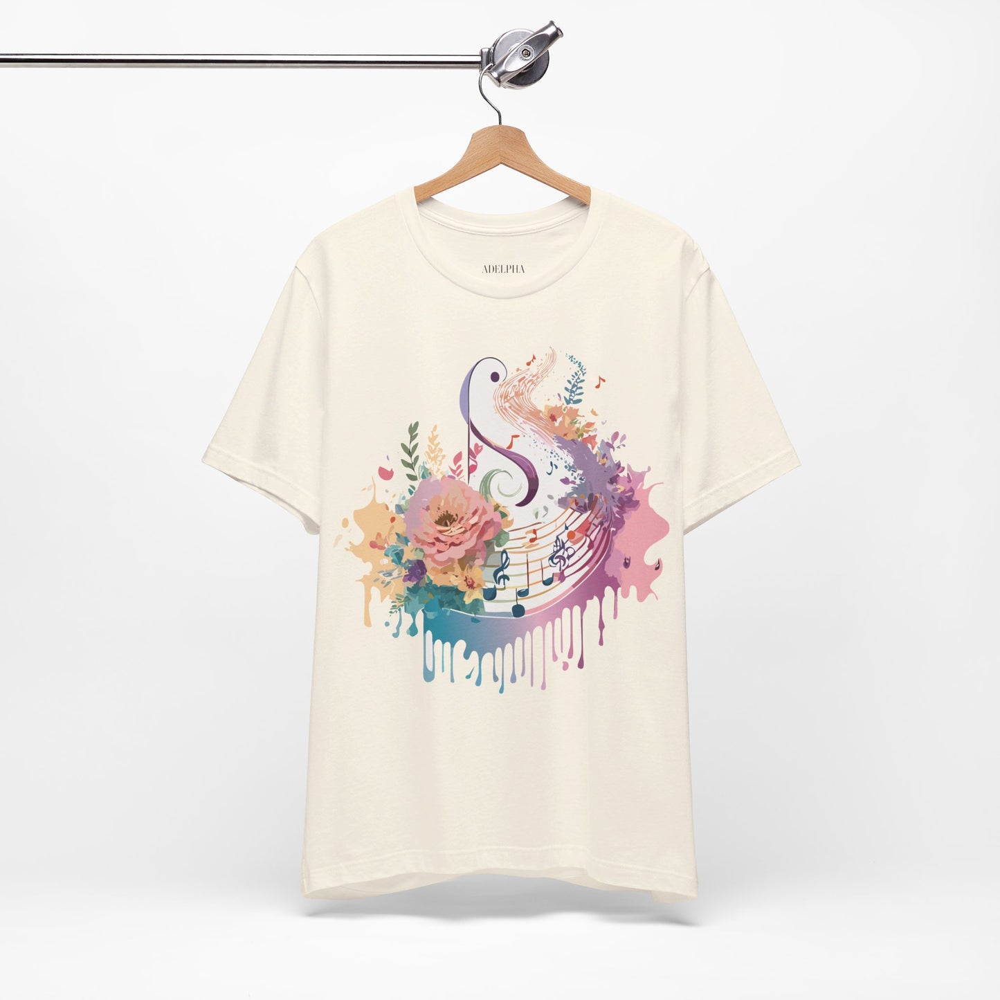 T-shirt en coton naturel - Collection Musique