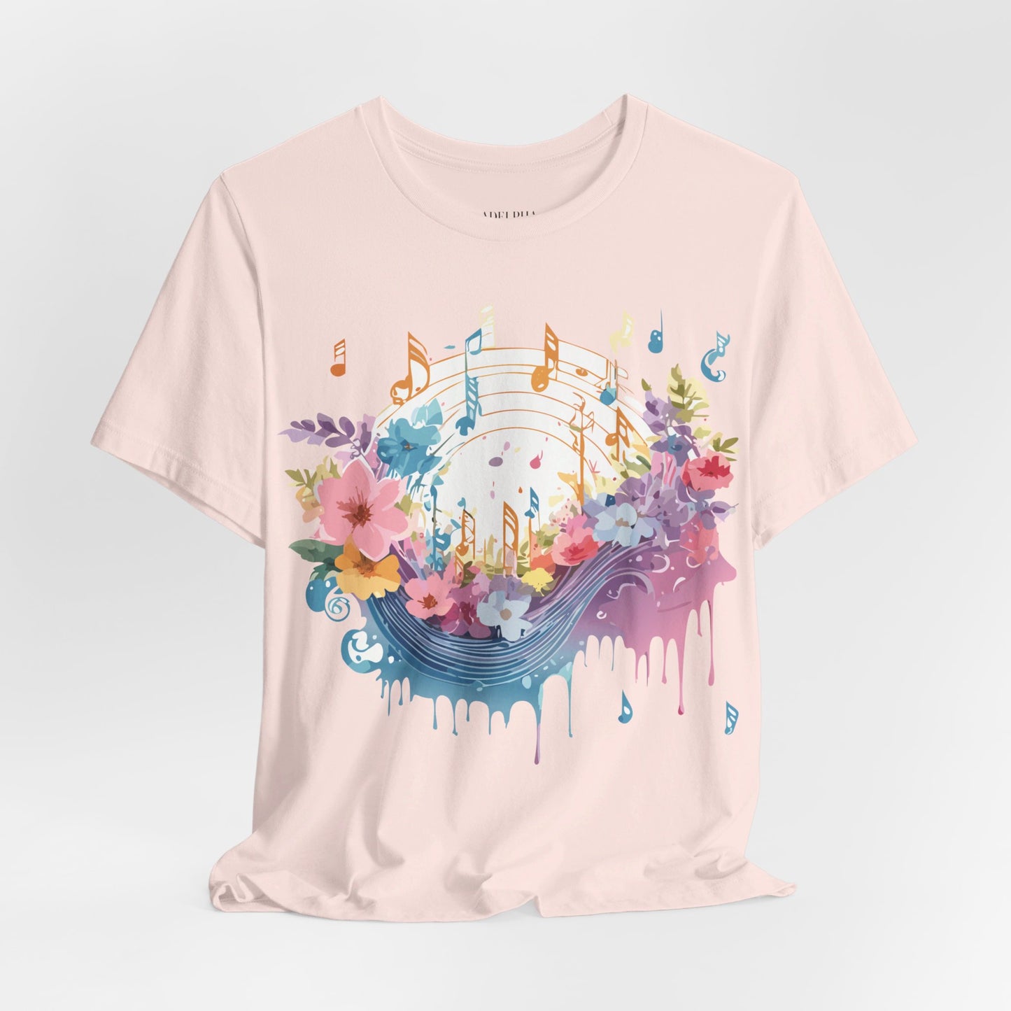 T-shirt en coton naturel - Collection Musique