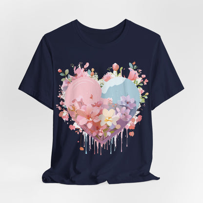 Natural Cotton Tee Shirt - Love Story Collection Printify