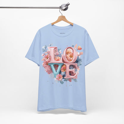 Natural Cotton Tee Shirt - Love story Collection Printify
