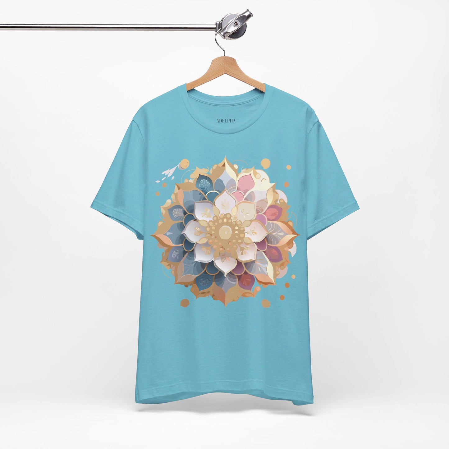 T-Shirt aus natürlicher Baumwolle – Medallion-Kollektion