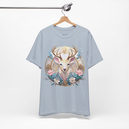 Natural Cotton Tee Shirt - Medallion Collection Printify