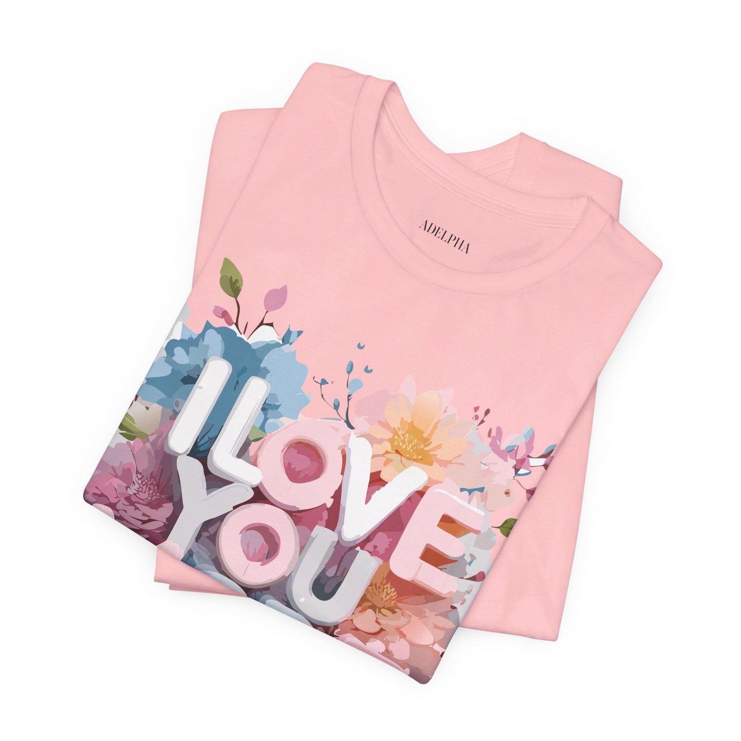 T-shirt en coton naturel - Collection Love story