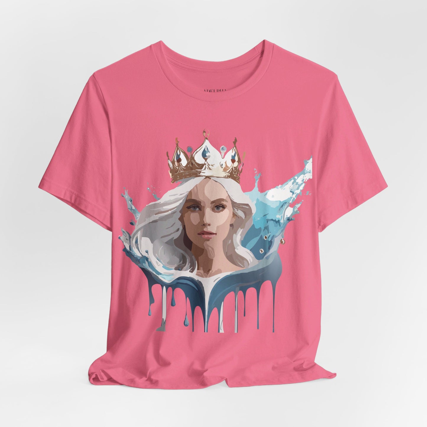 T-Shirt aus natürlicher Baumwolle – Queen Collection