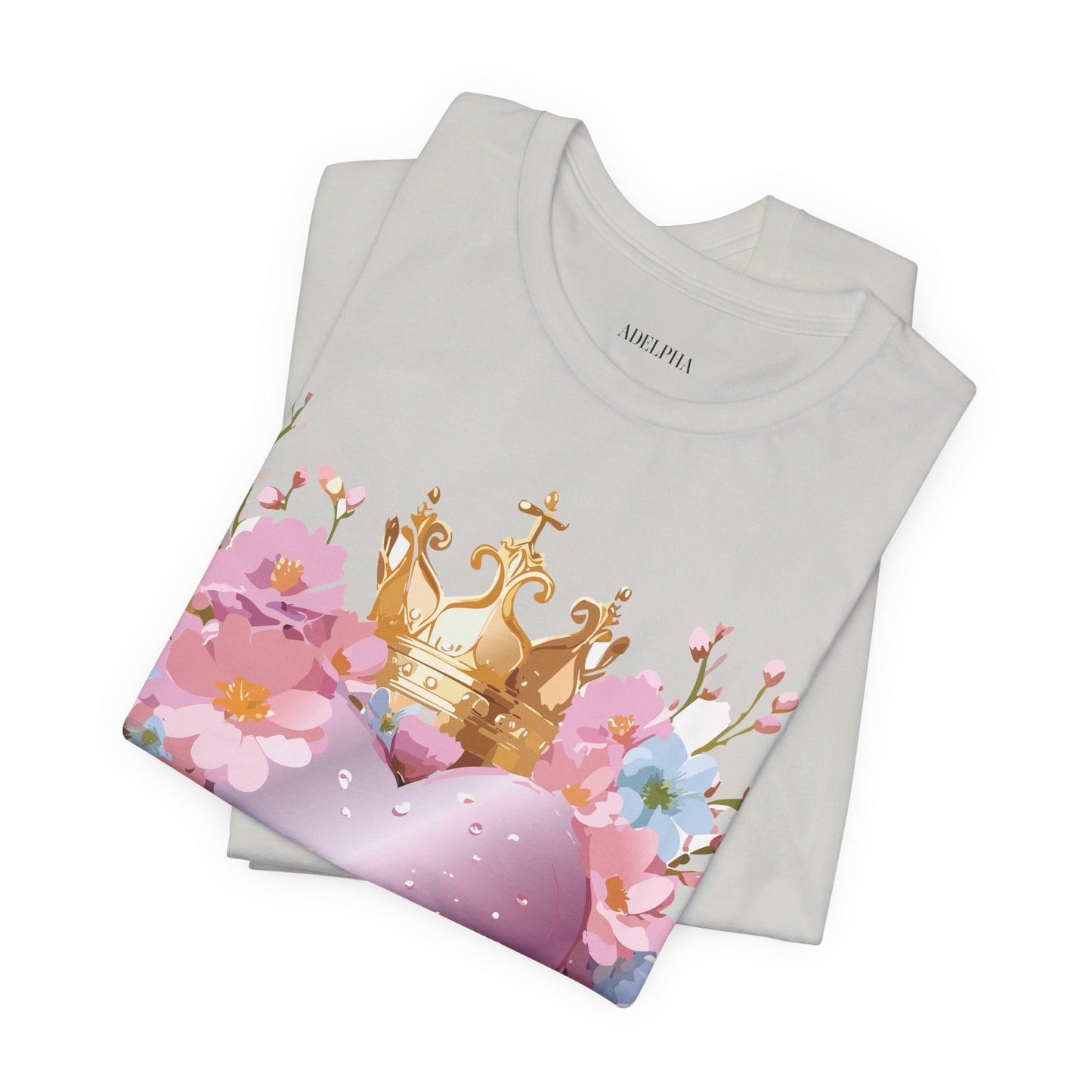 T-shirt en coton naturel - Collection Love story