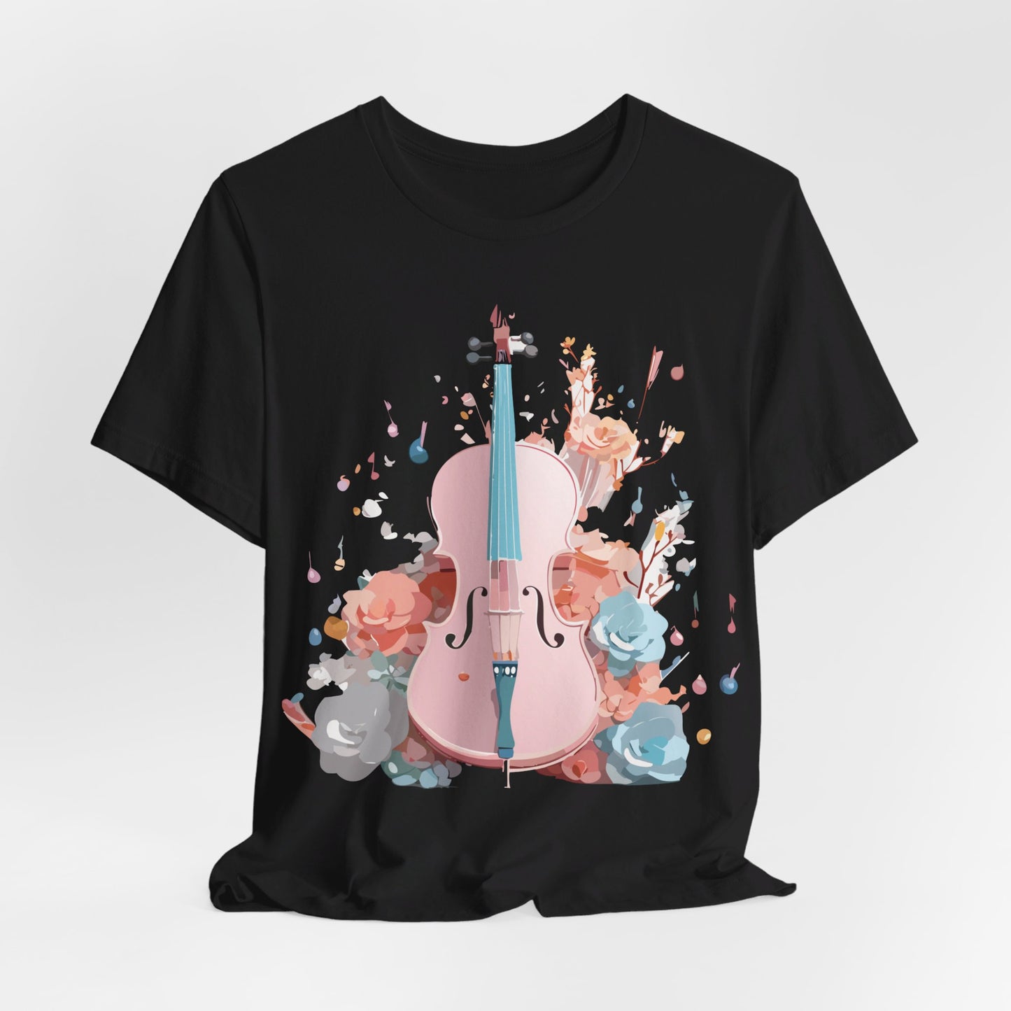 Natural Cotton Tee Shirt - Music Collection