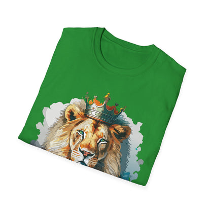 Lion Shirt Unisex Animal Tee Softstyle 64000 100 Percent Ring Spun Cotton
