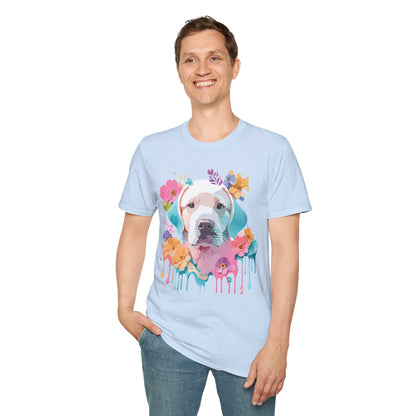 Dog Shirt Unisex Animal Tee Softstyle Gildan 64000 Short Sleeve Tee
