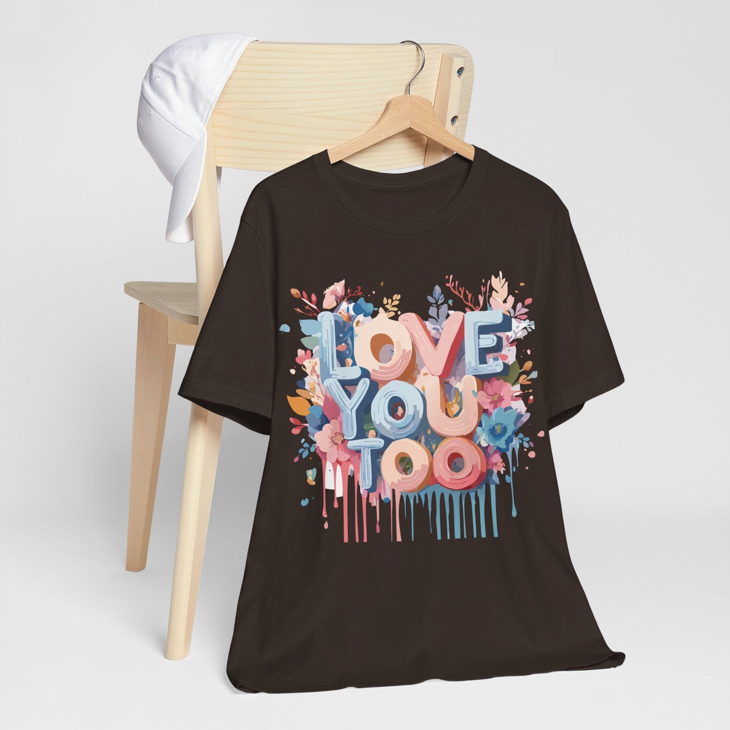 T-shirt en coton naturel - Collection Love Story