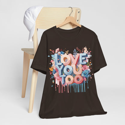 Natural Cotton Tee Shirt - Love Story Collection Printify