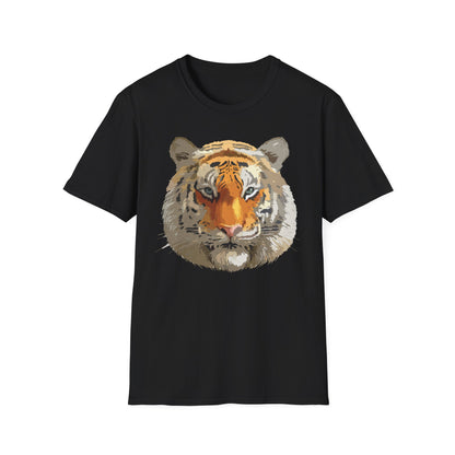 Unisex Tiger Shirt Animal Print Tee Gildan Softstyle Cotton Quality