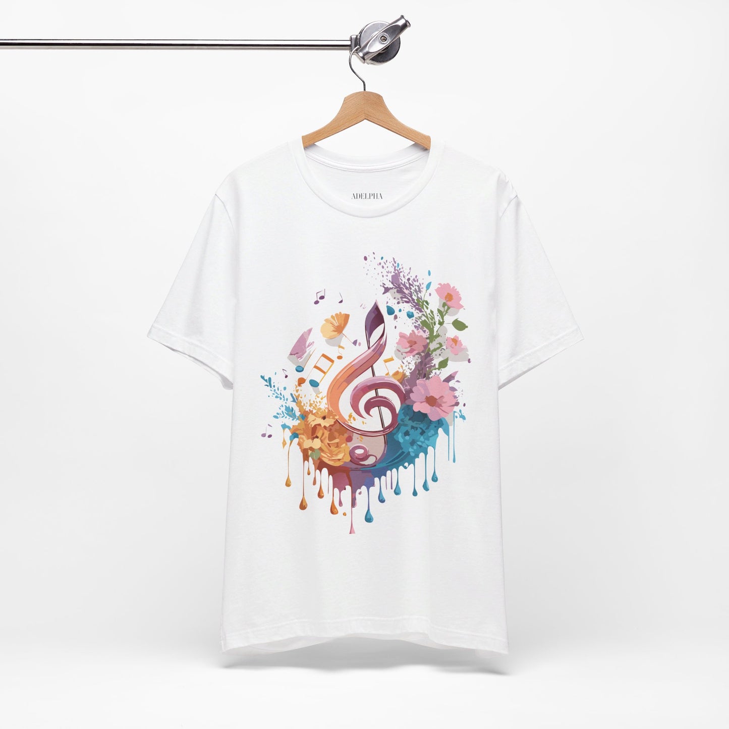 T-shirt en coton naturel - Collection Musique