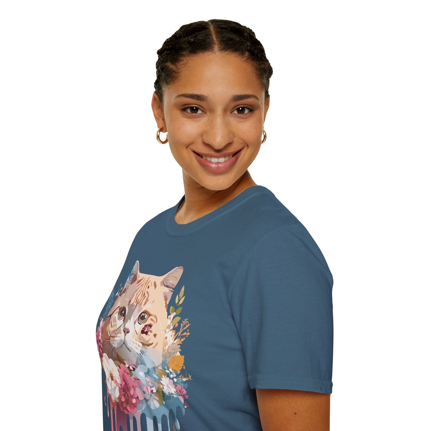 Cat Shirt, Shirt with Cat, Cats Tee, Kitten Tee