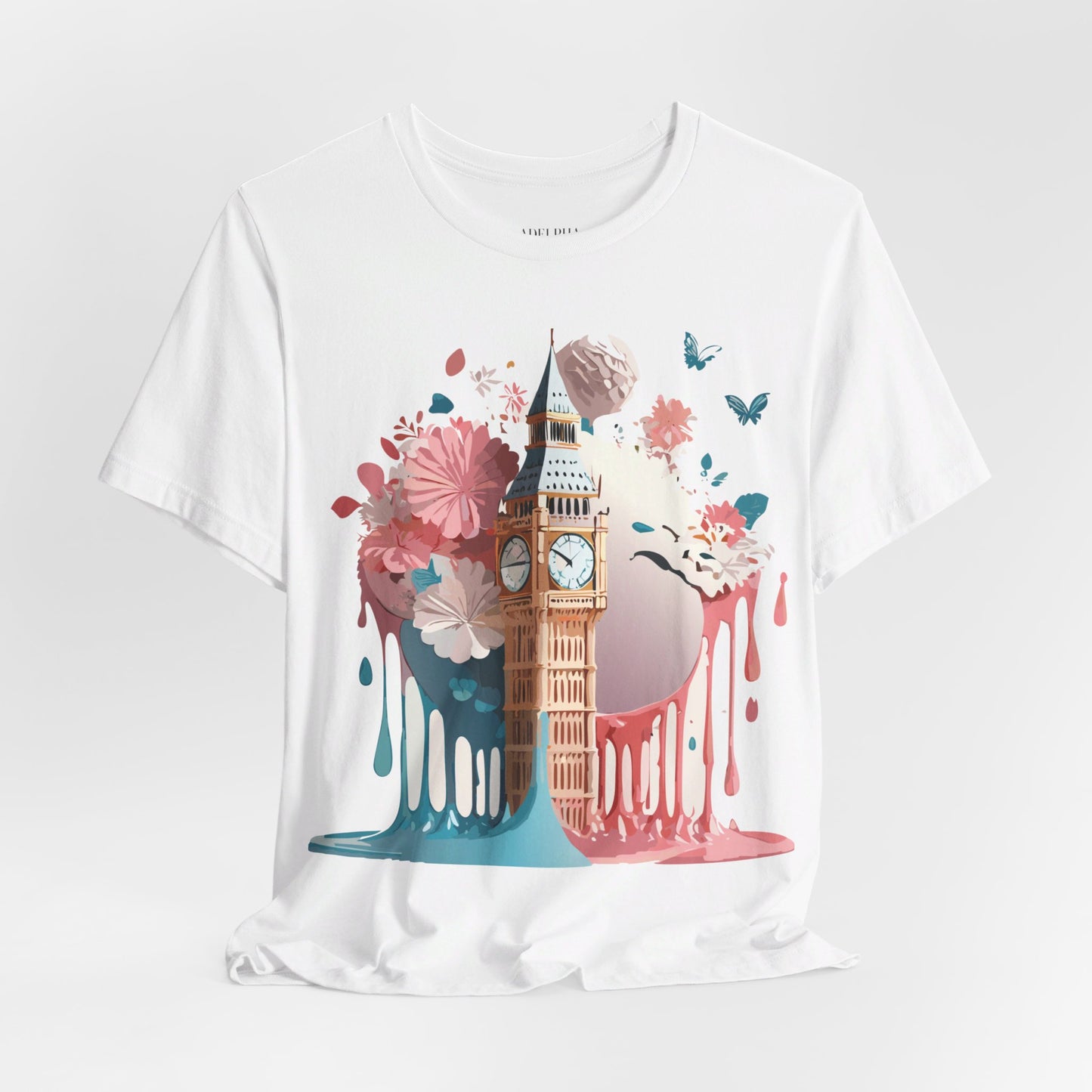 Natural Cotton Tee Shirt - Beautiful Places Collection - London