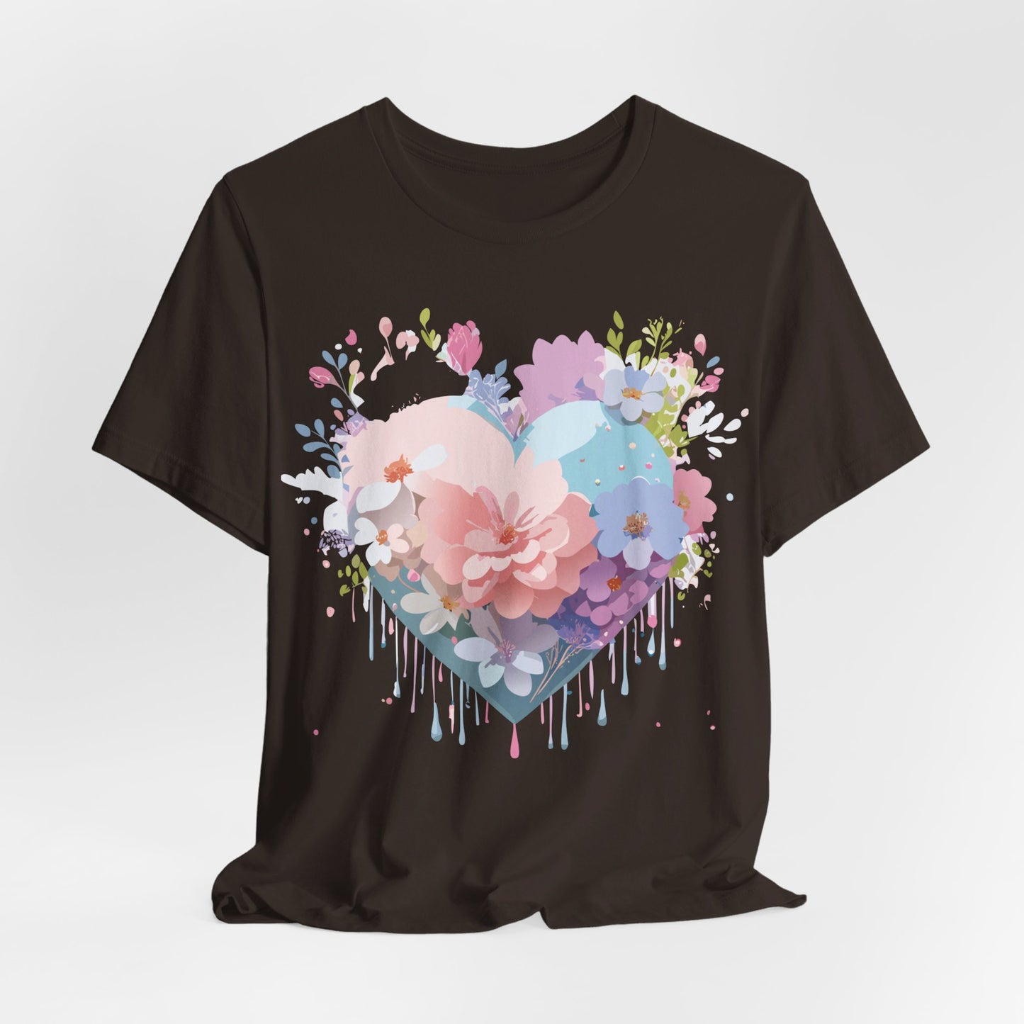 T-Shirt aus natürlicher Baumwolle – Love Story Collection