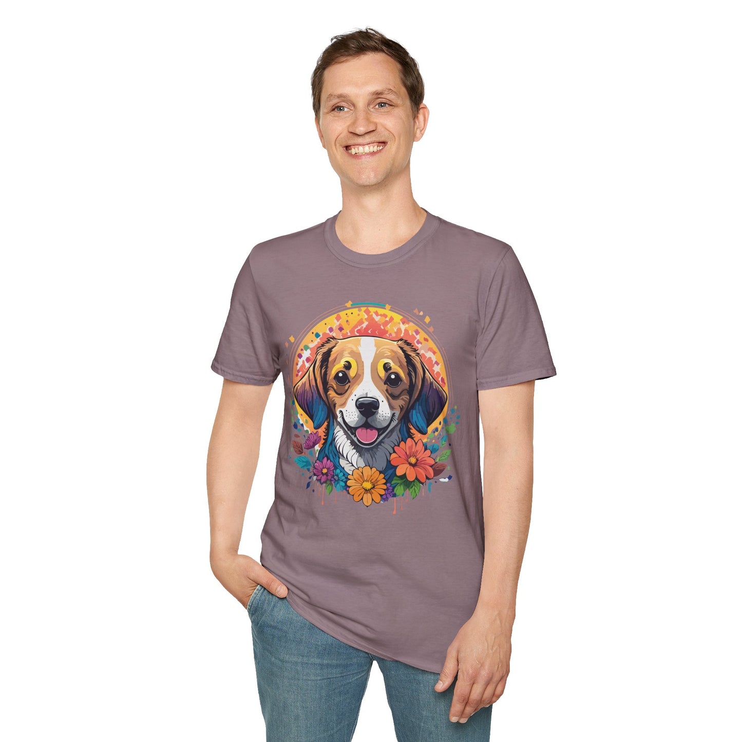 Dog Shirt, Shirt with Dog, Animal Tee, Shirt with Animals