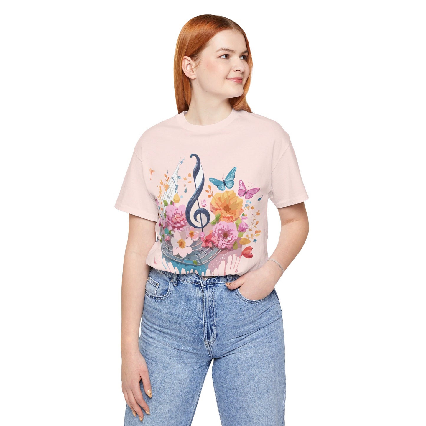 T-shirt en coton naturel - Collection Musique