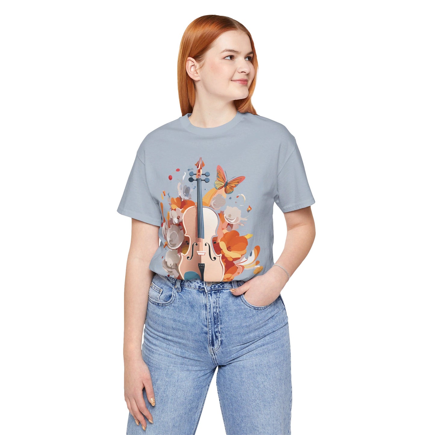 Natural Cotton Tee Shirt - Music collection