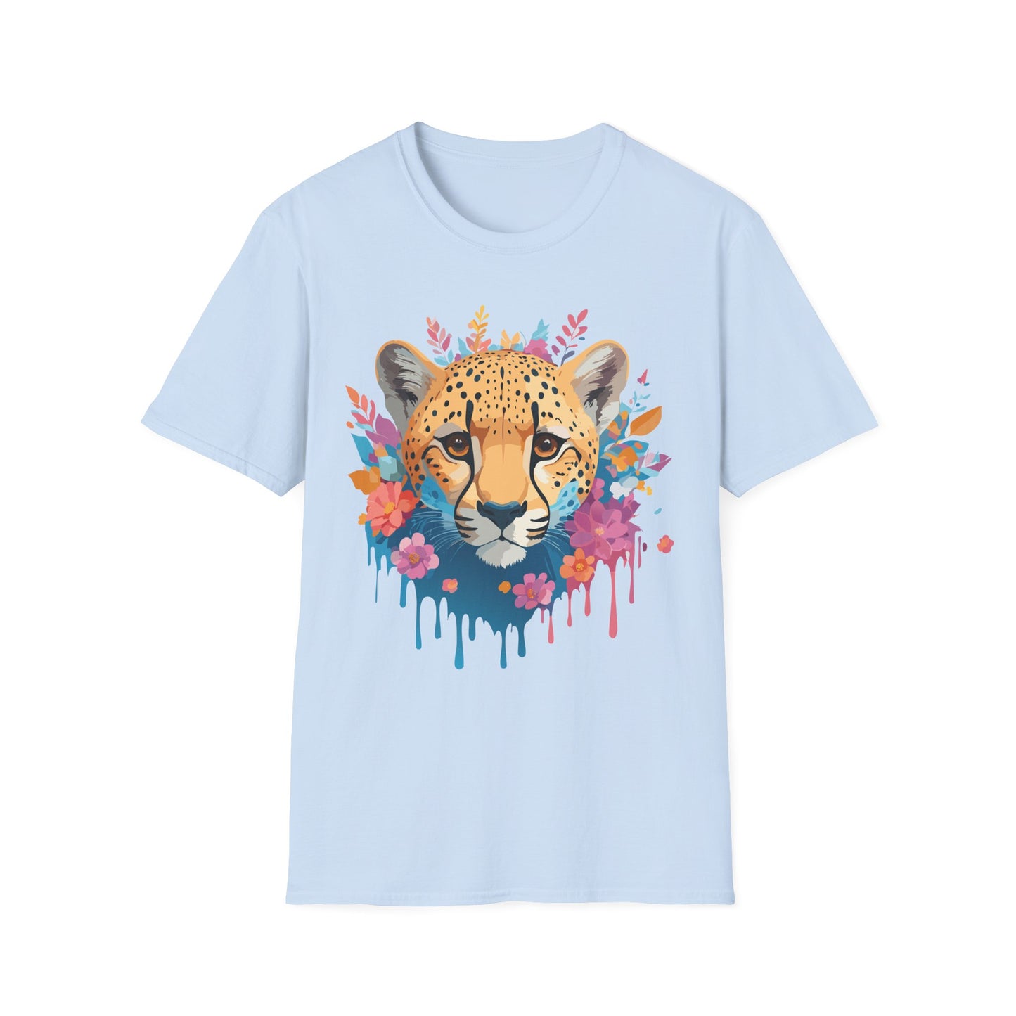 Cheetah Shirt, Shirt with Cheetah, Cheetah Tee, Shirt with Animals