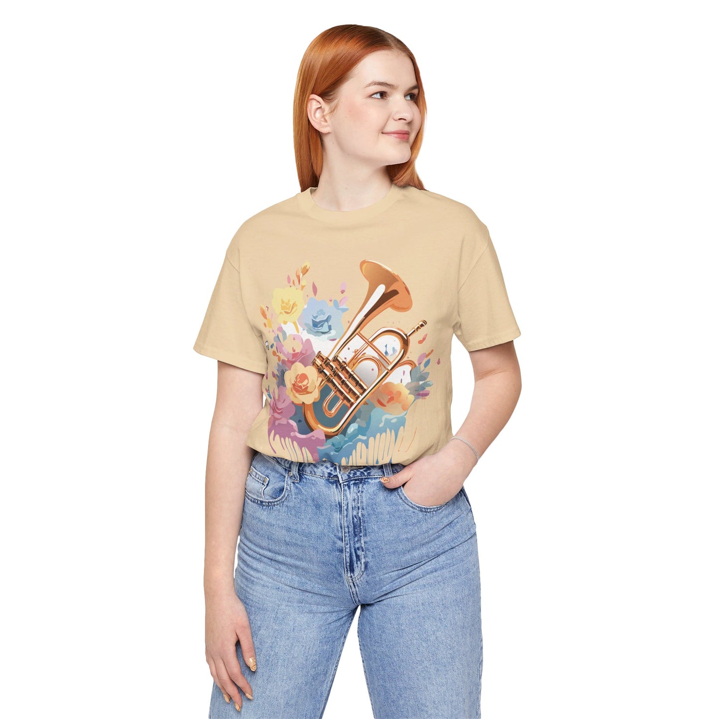 T-shirt en coton naturel - Collection Musique