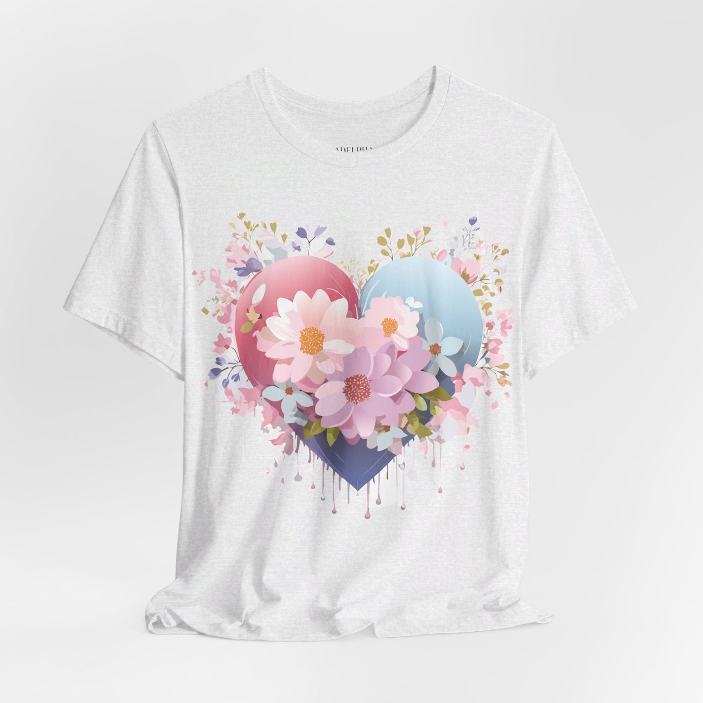 Natural Cotton Tee Shirt - Love story Collection