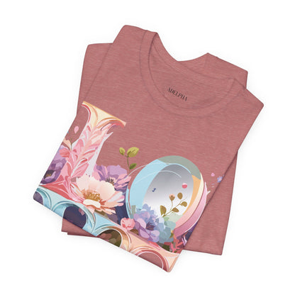 Natural Cotton Tee Shirt - Love story Collection Printify