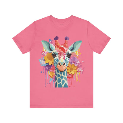 Shirt with Animals | Giraffe Printify